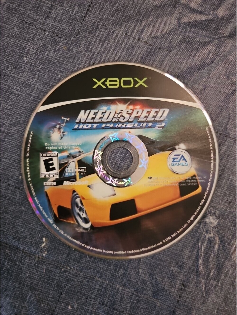 Original XBOX Need For Speed Hot Pursuit 2 - Tested